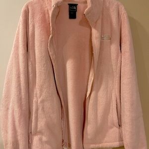 The North face light pink jacket